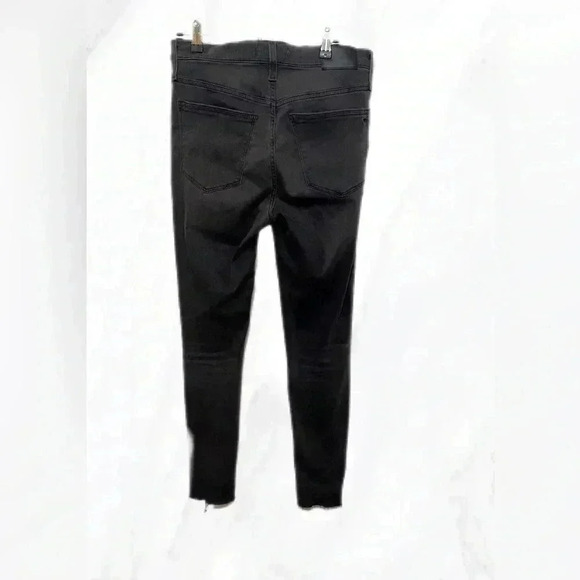 Madewell 9 inch midrise skinny 5 pocket trendy stylish clarksville wash jeans 28 - Picture 3 of 4